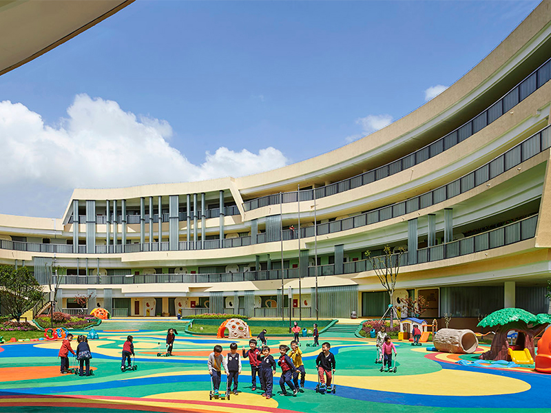 杭州大型整棟幼兒園裝修設(shè)計效果圖