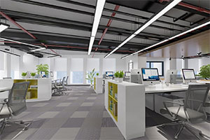 杭州800方辦公室裝修設計案例
