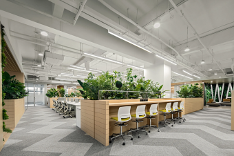 辦公室設(shè)計(jì)裝修施工：塑造企業(yè)文化與品牌形象