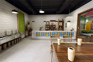 幼兒園培訓(xùn)機(jī)構(gòu)裝修設(shè)計(jì)全景圖