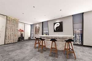 國(guó)學(xué)館裝修設(shè)計(jì)全景效果圖
