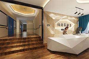 新好教育培訓機構大廳裝修風格