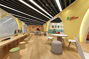 臺星藝術(shù)培訓(xùn)機(jī)構(gòu)裝修設(shè)計(jì)全景圖