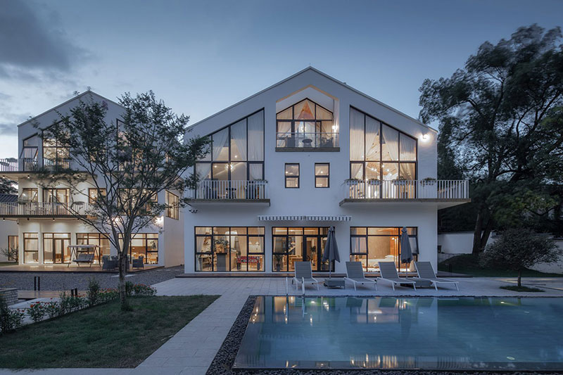 湖州莫干山村落民居改造民宿裝修設(shè)計(jì)圖片